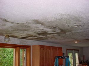 water damage in home